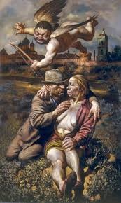 Create meme: Vasily Shulzhenko, Vasily Shulzhenko Cupid, paintings by Vasily Shulzhenko