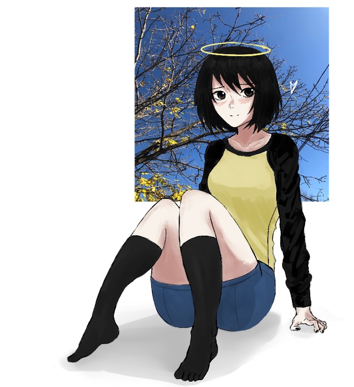 Create meme: Misaki NHK, figure , NHK anime Misaki