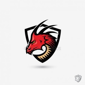 Create meme: dragon logo for the clan, the picture is the logo of the green dragon, logo for the clan beast