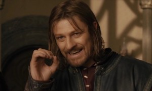 Create meme: Sean bean Boromir meme, Boromir, Boromir Lord of the rings