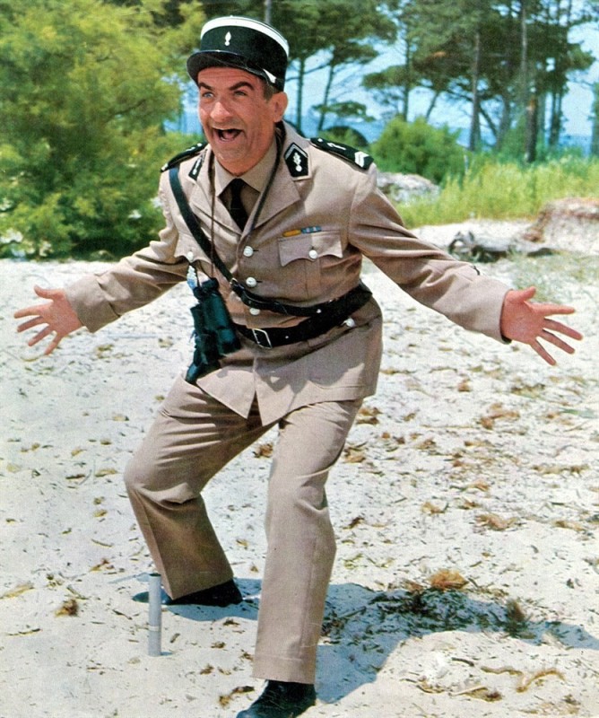 Create meme: louis de funes, Louis de Funes gendarme, Louis de Funes the gendarme of Saint Tropez