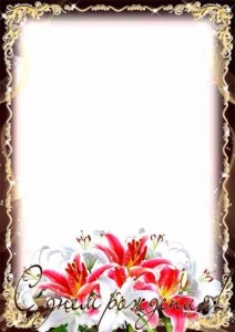 Create meme: for photoshop frame, cards with congratulations, beautiful frames