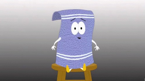 Create meme: towel towelette south park, towelie south park, towelie