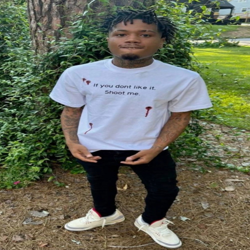 Создать мем: футболка, американские рэперы, supreme nba youngboy tee black