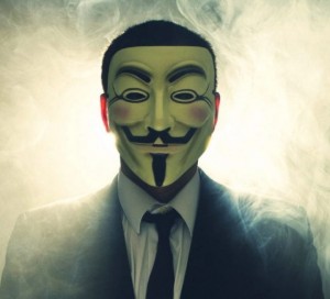 Create meme: guy Fawkes, anonymous