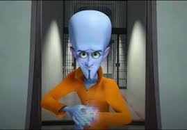 Create meme: megamind, Megamind: the death button, titan megamind