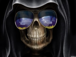 Create meme: skull, the skull in the hood pictures, the skull photo on the avatar