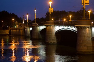 Create meme: bridges in Saint Petersburg