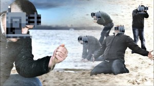 Create meme: meme man with sand, sand meme, meme with sand in hands