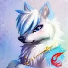 Create meme: furry wolf art, blue furry wolf, cute wolf furry art