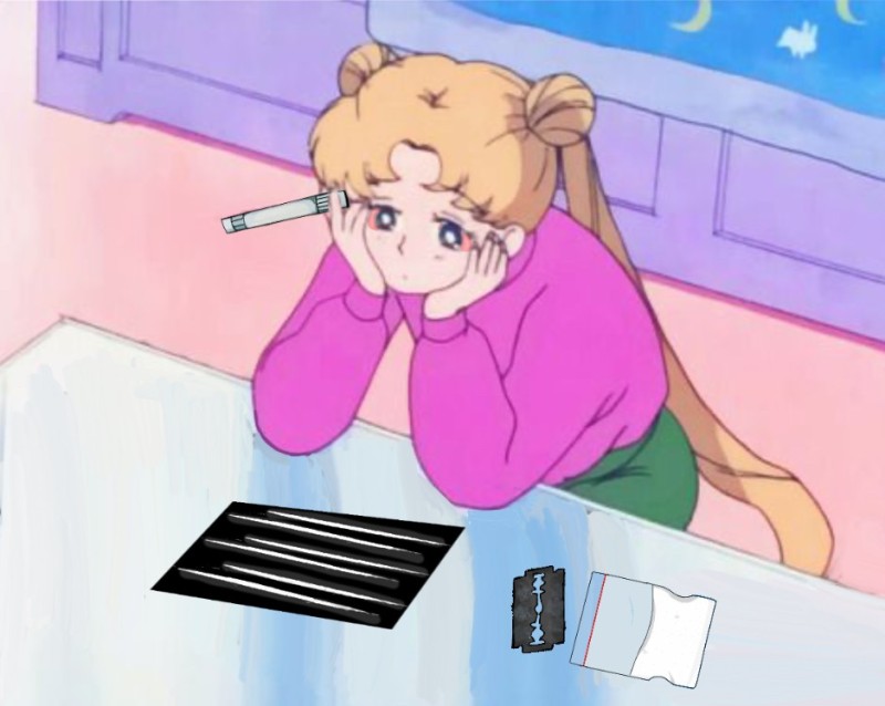 Create meme: Usagi Tsukino screenshots, sailor moon aesthetic, anime sailor moon