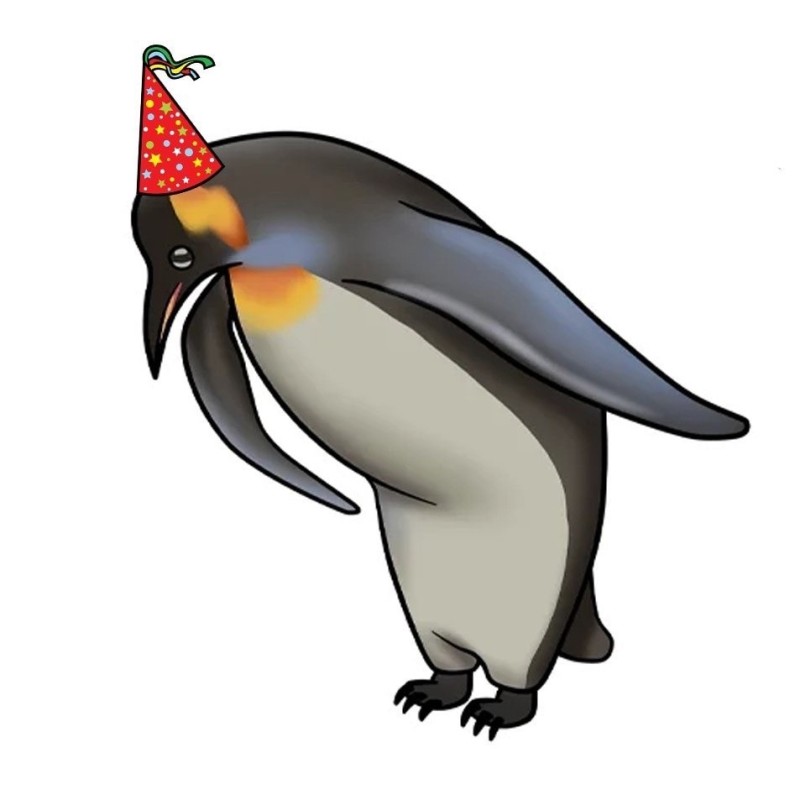 Создать мем: пингвин, день пингвина, пингвин для детей на прозрачном фоне