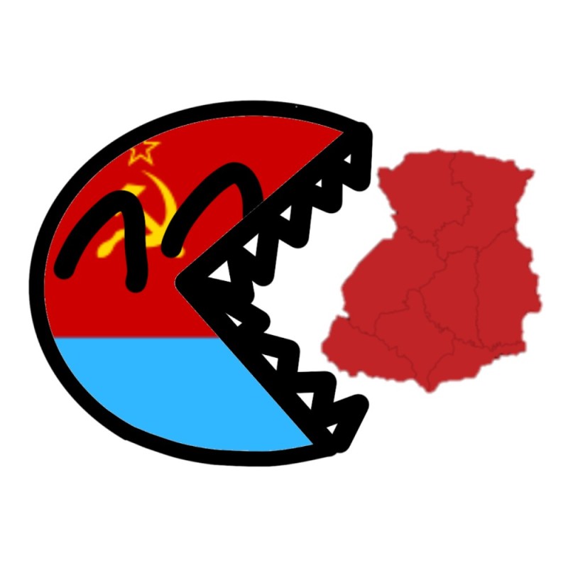 Создать мем: пицца, россии, polandball