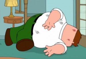 Create meme: Peter Griffin crying, the griffins, Peter Griffin