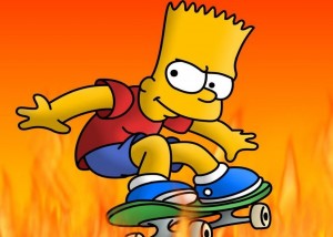 Create meme: the simpsons, Bart Simpson