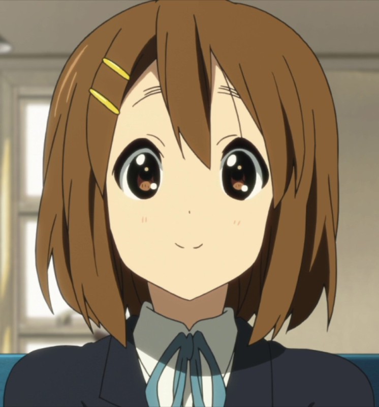 Create meme: yui hirasawa, K-on by Yui Hirasawa, figure 