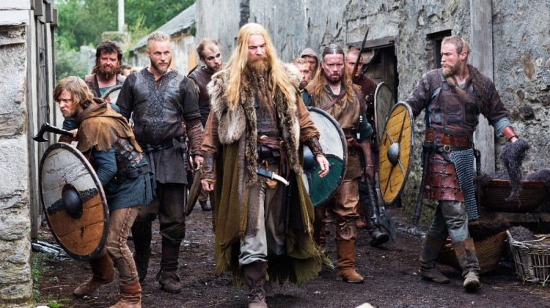 Create meme: the Vikings TV series, Sarah Green Vikings, ragnar the viking