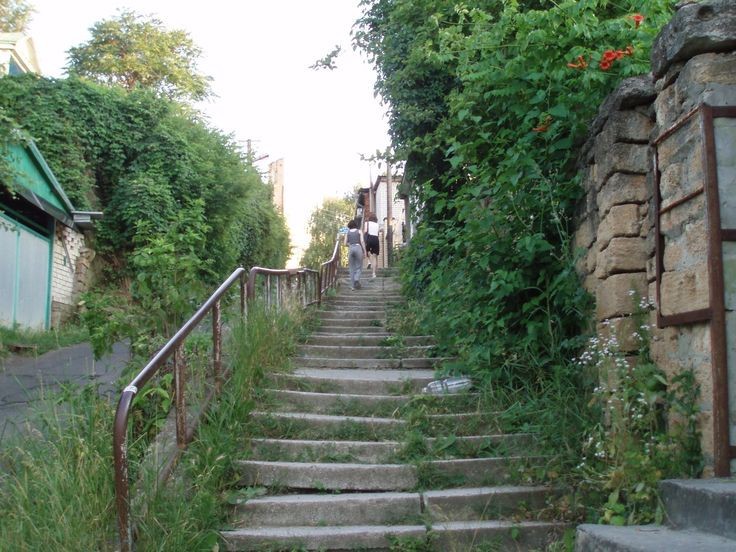 Create meme: stairs of love Simferopol, stairs in the city, stairs