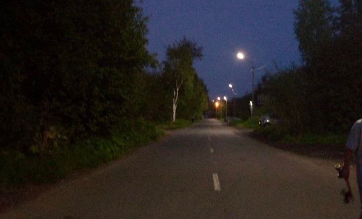 Create meme: road , moon road, summer night