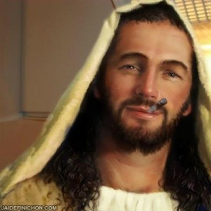 Create meme: black jesus, jesus christ, greg