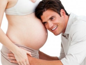 Create meme: tummy, pregnant belly, pregnancy husband