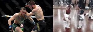 Create meme: Conor McGregor and Khabib, Khabib Nurmagomedov and Conor McGregor, Conor McGregor vs Habib Nurmagomedov