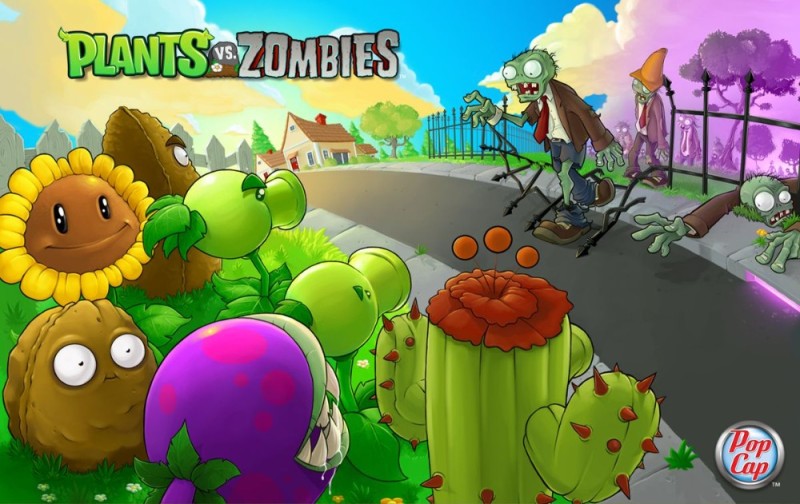 Создать мем: растения против зомби, plants vs zombies зомби, растения против зомби мод