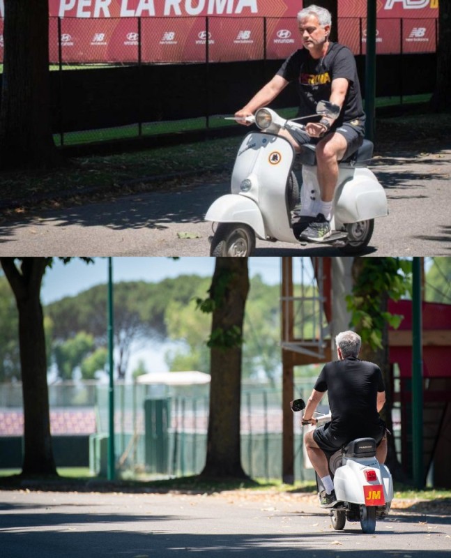 Create meme: vespa scooter, the man on the scooter, vespa