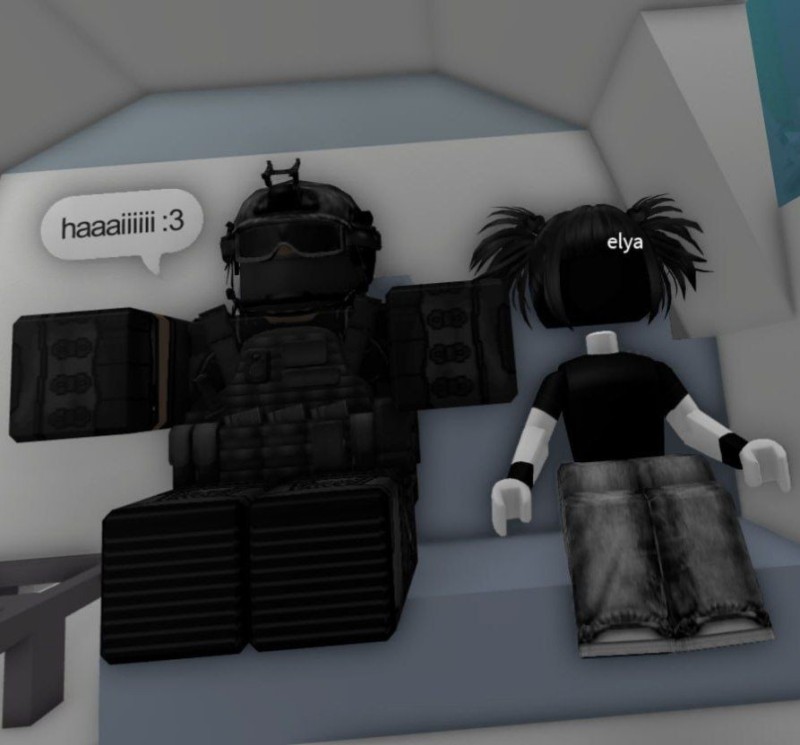 Create meme: get the skin, characters get, Roblox military