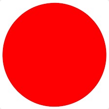 Create meme: circles, the red circle