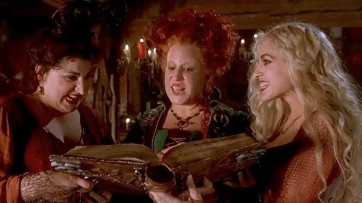 Create meme: hocus pocus movie 1993, Hocus Pocus 1993 Sarah Jessica Parker, hocus pocus 1993