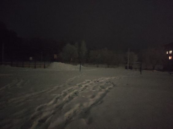 Create meme: snow , Park of the 1100th anniversary of Smolensk, darkness