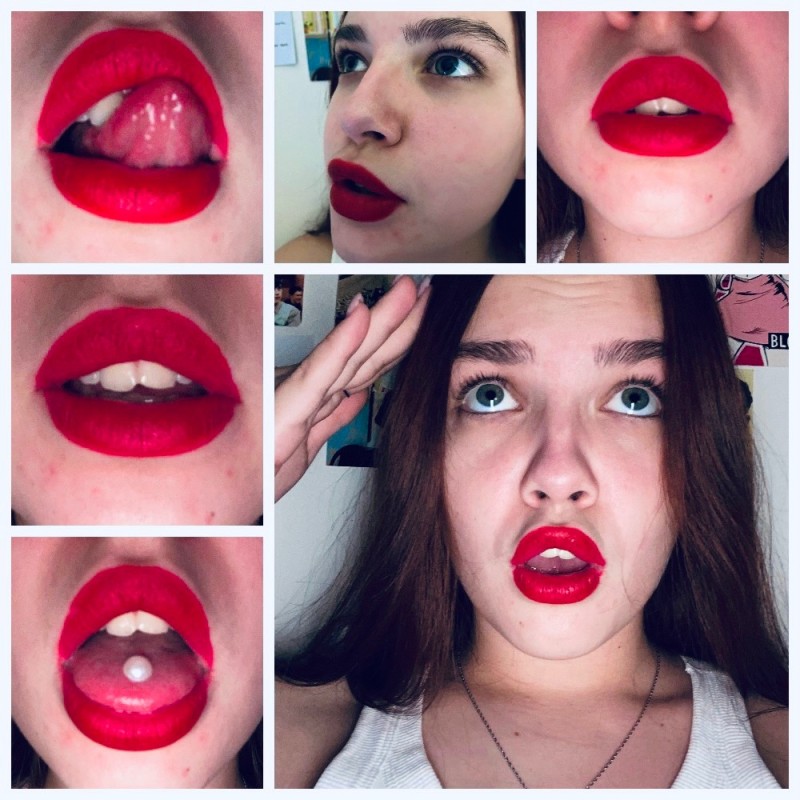 Create meme: make up your lips, lips , painted lips