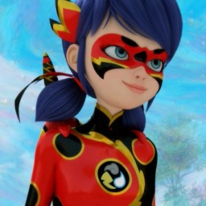 Create meme: mark anseli lady bug, lady bug and super, dragon bug lady bug