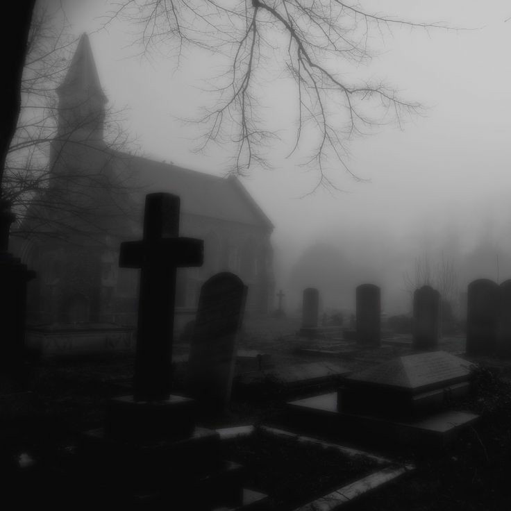 Create meme: the cemetery is gloomy, the cemetery is scary, cemetery background