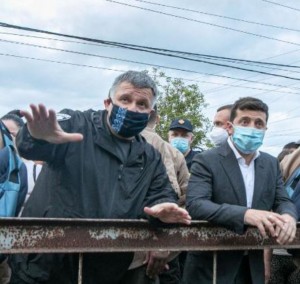 Create meme: Vladimir Zelensky, Avakov Arsen Borisovich, protest