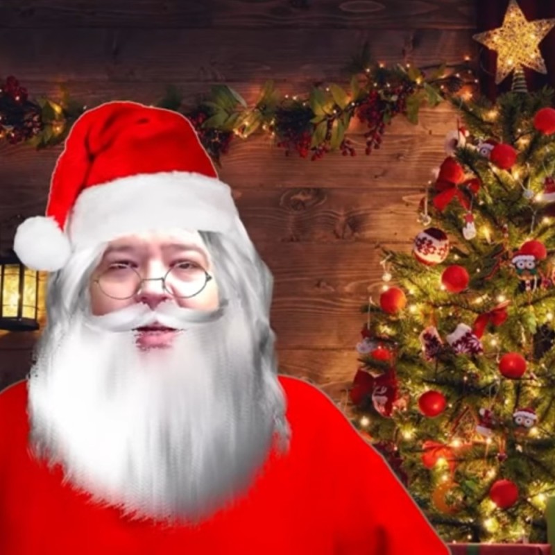 Create meme: Santa , the secret of Santa Claus, Father Christmas