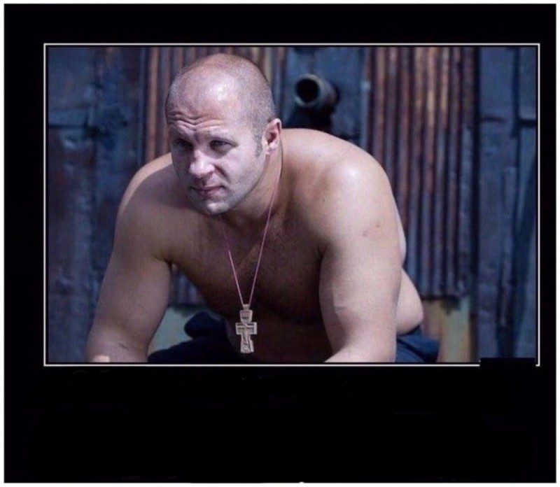 Create meme: Fedor Emelianenko , fedor emelianenko meme, Emelianenko