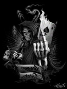 Create meme: dark arts, people, grim reaper