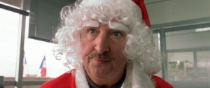 Create meme: Santa Claus "taxi 3" movie, Commissioner Reber Santa Claus, Commissioner Gibert Santa