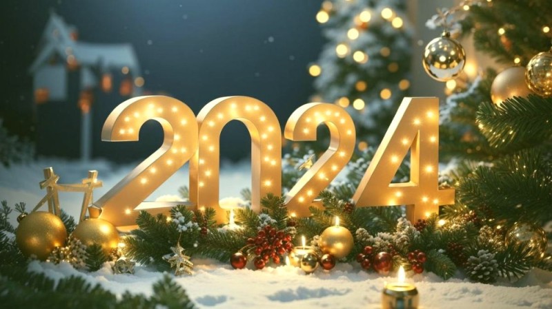 Create meme: new year, New Year's tree, new year's eve