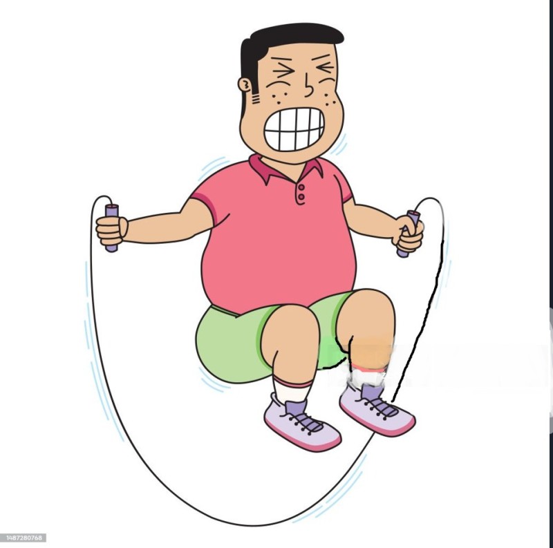 Create meme: jump rope jumping, jumping rope without background, skipping rope drawing