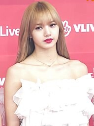 Create meme: ELISA manaban, Lisa Blackpink red carpet, Lisa is a Thai singer