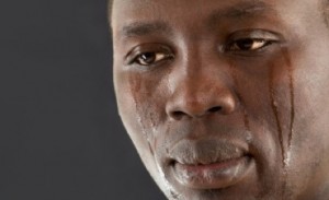 Создать мем: плачущий мужик, nigerian, black guy meme