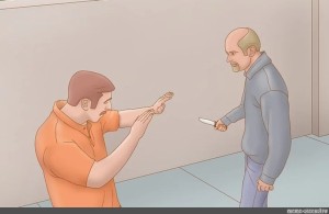 Create meme: feet , meme with a knife, wikihow defending against a knife attack meme