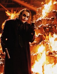 Create meme: burn, the joker