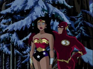 Create meme: justice League , justice league 2001, Justice league animated series Diana and the Flash