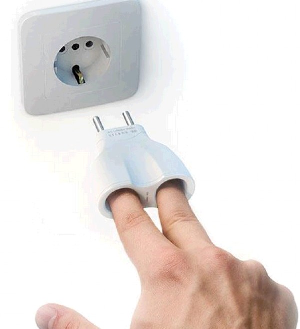 Create meme: plug into the socket, fingers in the socket, electrical outlet