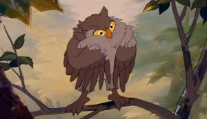 Create meme: owl, owl from Bambi