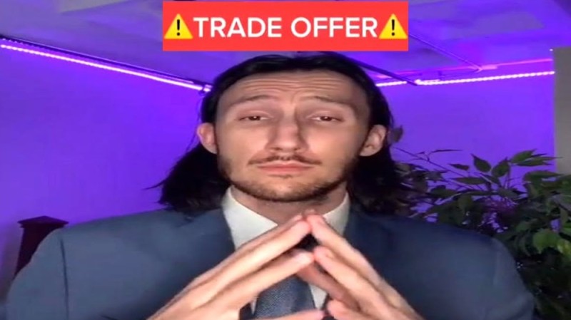 Create meme: trade offer template, telegram, i receive a meme